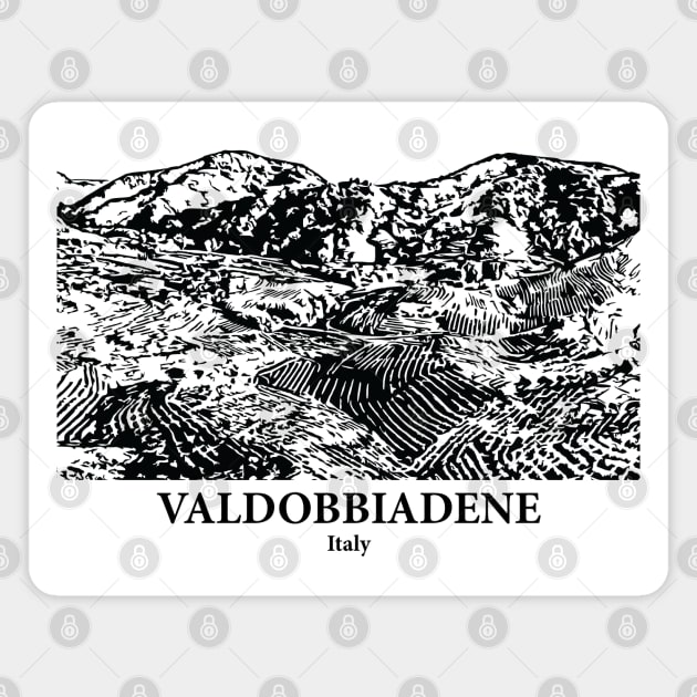 Valdobbiadene - Italy Magnet by Lakeric